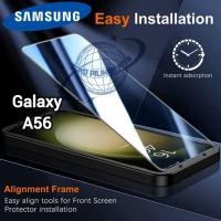 ราคา SAMSUNG GALAXY A56 ANTI-SCRATCH CLEAR GLASS TEMPERED GLASS CLEAR HD ANTI-SCRATCH พร้อมเส้นสีดํา (40421286080)