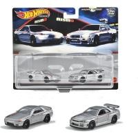ราคา HOT WHEELS PREMIUM แพ็คคู่ NISSAN SKYLINE GT-R (BNR32) , NISSAN SKYLINE GT-R (BNR34) HOTWHEELS ลิขสิทธิ์ (23581957173)