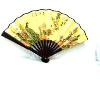 ราคา พัดกระดาษลายนกยูงดอกโบตั๋น หนุนนำความรักความสวยงามความสมหวัง (4042666905)