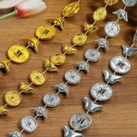 ราคา พลาสติกชุบทองโซ่ลูกปัดลูกปัดลูกปัด DIY เหรียญทองแดงลูกปัดลูกปัดเทศกาลเครื่องประดับเทศกาลกลางฤดูใบไม (29978597823)