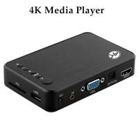 ราคา 4K Media Player 4k Ultra HD Media Player H.265 VGA USB Disk SD Card ฮาร์ดดิสก์มัลติมีเดีย (29223869971)