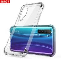 ราคา สำหรับ realme 6 Pro กรณีล้างโทรศัพท์กรณีที่มี 4 เสริมมุมปกหลังสำหรับ Oppo A9 2020 A5 2020 Realme 5 Pro Realme 5i Realme C3 โทรศัพท์กรณี MAGT (3822439416)