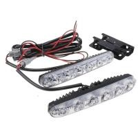 ราคา DRLไฟเดย์ไลท์ 6LED (1คู่) 108 สีขาว DC12V ไฟเดย์ไลท์อัตโนมัติ LED Daylight Universal (6641792055)