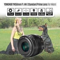ราคา เลนส์หน้าชัดหลังเบลอ LENS YONGNUO 50MM./F1.4 STANDARD PRIME LENS FOR NIKON E เลนส์ฟิก ประกัน 1 ปี (14242632009)