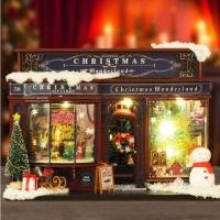 ราคา DIY บ้านตุ๊กตา รุ่น ET001 Christmas Wonderland คริสต์มาส บ้านจิ๋ว Dollhouse (25089682457)