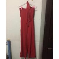 ราคา จั้มสูท เกาะอก สีแดง (128140356)