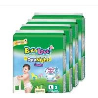ราคา ลดแรง! ยกลัง! ผ้าอ้อมเด็กสำเร็จรูป Baby Love เบบี้เลิฟ เดย์ไนท์เพ้นท์.(สีเขียวรุ่นทดลอง) แบบกางเกง (21350535821)