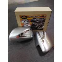 ราคา ครอบกระจกมองข้างรถตู้ toyota commuter ไฟไลน์เบนซ์ ไฟหรี่ขาวไฟเลี้ยวส้ม 2008-2018 สีบรอนเงิน (23886027373)