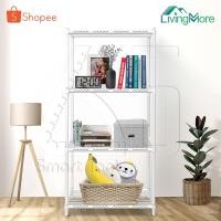 ราคา [ลดพิเศษ] InnHome ชั้นวางของ 4 ชั้น ชั้นวางในครัว ชั้นวางในห้องน้ำ ชั้นวางไมโครเวฟ ชั้นวางเหล็ก Micro rack รุ่น IT-694 (24944611537)