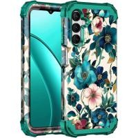 ราคา Hekodonk for Galaxy A16 5G Case,Three Layer Heavy Duty Shockproof Protection Hard Plastic+Soft Silicone Full Body Drop Protective Case for Samsung Galaxy A16,All Green (47252136974)