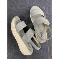 ราคา รองเท้าส้นตึกรัดส้น สีเทา เบอร์ 37 (4964979412)