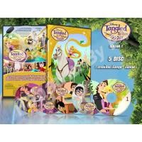ราคา DVD การ์ตูนเรื่อง Tangled The Series ราพันเซล พันผจญภัย ภาค1 (พากย์ไทย / อังกฤษ - บรรยายไทย) 5 แผ่นจบ (8011370288)