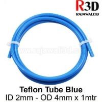 ราคา Up Ptfe Tube เครื่องอัดรีดเทฟลอน สีน้ําเงิน Od 4Mm Id 2Mm (26092406973)