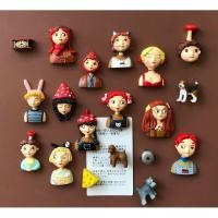 ราคา แม่เหล็กติดตู้เย็น Magnet 3D ลายการ์ตูนเด็กผู้หญิง ผู้ชาย น่ารัก (8912356838)
