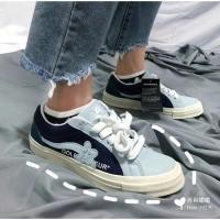 ราคา Golf Le Fleur CONVERSE One Star ดอกไม้ขนาดเล็ก Low Cut Unisex Leisure Sports Light Board รองเท้าสํา (29207997767)