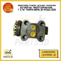 ราคา บล็อกเบรคหน้าซ้าย Isuzu ELF NKR66 NKR71 NMR71 1 3/16" ไม่มีจุกนม OEM 8-97022-029 – กระบอกล้อเบรค (41522044915)