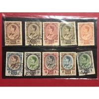 ราคา ชุด แสตมป์ ในหลวง ร.9 เก่า จำนวน 10 ใบ 15 สตางค์ ถึง 5 บาท 1 ชุด น่าสะสมมากๆ (16582111631)