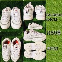 ราคา รองเท้าผ้าใบมือสองของแท้FILA-Ray (7086381734)