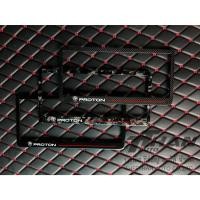 ราคา กรอบป้ายทะเบียน#PROTON #proton #โปรตอน #คาร์บอนแท้ 100% แบรนด์แท้ #ดำเปียโน (43825645342)