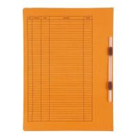 ราคา แฟ้มเจาะสันพับ F/C ลิ้นพลาสติก ส้ม ใบโพธิ์ 403 (21527463170)