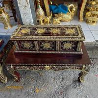 ราคา กล่องอภิธรรม โต๊ะไตร ดำแดงโบราณลายดอกไม้ทอง กล่องพระธรรม กล่องใส่คัมภีร์ พระอภิธรรมปิฏก ตู้อภิธรรม (29455588891)