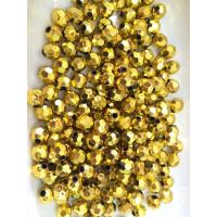 ราคา ลูกปัดกลมเหลี่ยมสีเงิน สีทอง ขนาด4,5,6,8,10,12 มิล (17594749774)