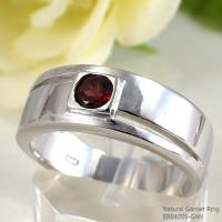 ราคา SKJewelryFactory แหวนปลอกมีด พลอยโกเมนแท้ สไตล์แหวนปลอกมีด ER01209-GAN (3967077351)