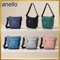 ราคา Anello Shoulder Bag TRACK AT-H1812 Vertical Model in Green, Gray, Denim Blue, Nude Pink, Navy, Black (44414198468)