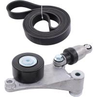 ราคา ApplianPar ไดรฟ์เข็มขัด Tensioner Pulley และ Serpentine เข็มขัดส่วนประกอบชุดสําหรับ Toyota Camry Solara RAV4 Highlander Scion tC 2.4L (49102174584)