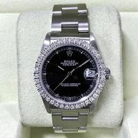 ราคา Rolex Oysters date Boysize 31 mm หน้าดำพร้อมขอบเพชร แท้% (5978944272)