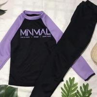 ราคา ชุดว่ายน้ำขายาว ผ้าสกูบ้านิ่ม สีสันสดใส No.04 (1758036646)
