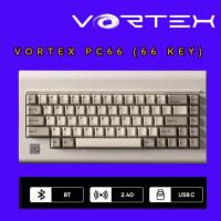 ราคา Vortex PC66 (66 Key) (ภาษาอังกฤษ) เชื่อมต่อได้ 3โหมด ประกันศูนย์ 1 ปี . (28420688981)