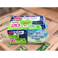 ราคา (แพ็ค 6 ห่อ) Sofy โซฟี คูลลิ่งเฟรช เนเชอรัล สลิม ผ้าอนามัย แบบมีปีก (9382703965)