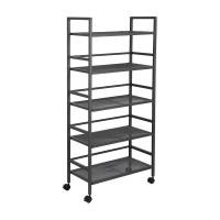 ราคา INDEX LIVING MALL ชั้นวางของ 5 ชั้น พร้อมล้อ รุ่นแม็กซ์ - สีเทา (12849372365)