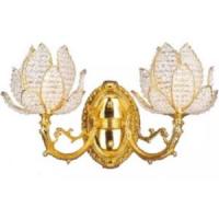 ราคา โคมไฟกิ่งติดผนังภายในบ้าน ไฟกิ่งสีทองติดห้องพระ(ราคาไม่รวมหลอดไฟ) RS-63421-2KG (13933259544)