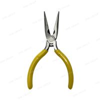 ราคา คีมด้ามเหลืองไม่มีฟัน คีมปากจิ้งจก คีมด้ามเหลืองปากเรียบ ขนาด 5 นิ้ว คีมไม่มีฟันปากจิ้งจก+ปากตัด (20024760097)