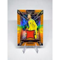 ราคา การ์ดชิ้นส่วนเสื้อนักฟุตบอล Panini Select Soccer Simon Mignolet 39/75 Sparks Materials Belgium 2017-18 (22409515016)