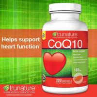 ราคา TruNature Coenzyme Coq10 100 mg. 220 softgels ทรูเนเจอร์ Coq10 (5907509129)