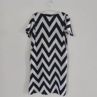 ราคา เดรสให้นม/คลุมท้อง Mommade มือสอง ลายซิกแซก (23923072857)