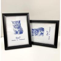 ราคา กรอบรูปขนาด5×7นิ้วกรอบหนา0.5นิ้ว(ด้านหน้าเป็นกระจก)มีขาตั้ง+มีหูแขวน (5873645377)