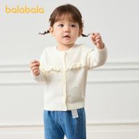 ราคา เสื้อกันหนาวเด็กทารกวัสดุคุณภาพดี กันหนาวแบบคาร์ดิแกน สำหรับฤดูฝนหรืออากาศเย็น ออกแบบขอบได้สวยและน่ารัก (26340112576)