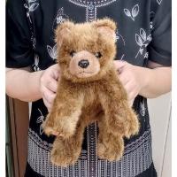 ราคา ตุ๊กตาหมีทีวายวินเทจ เท้า ก้นถ่วง Vintage 1997 ty Classic Forest The Brown Bear Baby ขนาดตัวยาว 12 นิ้ว ป้าย ty (15889490463)