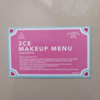 ราคา บัตรแต่งหน้าของ 3CE แต่งที่สยามสแควร์​ (6901950795)