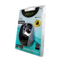 ราคา anitech W214 ส่งKERRYประกันศูนย์ 2ปีMOUSE WIRELESS GREY (เมาส์ ไร้สาย สีเทา) (1079332054)