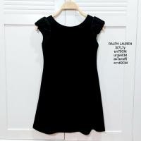 ราคา เดรสไปงานเด็ก RALPH LAUREN แท้100% สีดำ ผ้ากำมะหยี่สุดหรู ทรงเอใส่สบายค่ะ ไซส์ S(7),7y (24806645618)