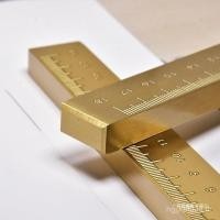 ราคา กดขนาดใหญ่ขนาดใหญ่ทองเหลืองน้ําหนักกดกระดาษหนังสือน้ําหนักศึกษาสี่สมบัติการประดิษฐ์ตัวอักษรตัวอักษร ทับกระดาษ ไม้บรรทัดทองเหลือง ว3เจเค (46550999396)