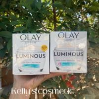 ราคา <<Kelly's Shop>> Olay Olay Luminous Light Perfecting Day Cream SPF 15 PA++50 G.+Night Cream 50 G. (29967582990)