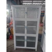 ราคา A2 ตู้กับข้าว 3 ฟุต 6 ประตู อลูมิเนียมอบขาว ขนาด 85*46*160 cm. ส่งเฉพาะกรุงเทพและปริมณฑล ไม่มีค่าจัดส่ง (8459946313)