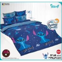 ราคา TOTO ผ้าปูที่นอนลายลิขสิทธิ์(ไม่รวมผ้านวม) 3.5/5/6 ฟุต สติทซ์ Stich ST68 (28885876691)
