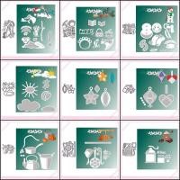 ราคา DIY โลหะ Cross-Border 2023 Lene ตุลาคมโดยแม่พิมพ์ Snowman Winter Series Supply ตัดเหล็กคาร์บอนมีดแม่พิมพ์ QTSN (41124818043)